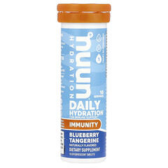 Hydration, Immunity, лохина та мандарин, 10 шипучих таблеток