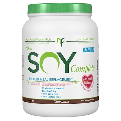 Soy Complete Protein Meal Replacement, Chocolate, 1.2 lbs