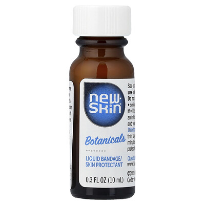 Product Image for New Skin, Liquid Bandage, Skin Protectant, Botanicals, 0.3 fl oz (10 ml)