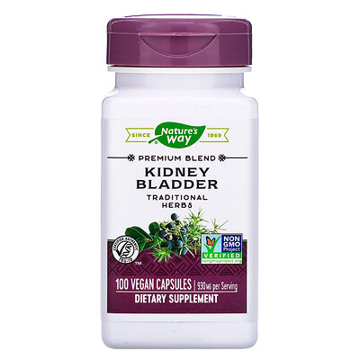 

Kidney Bladder, 930 mg, 100 Vegan Capsules