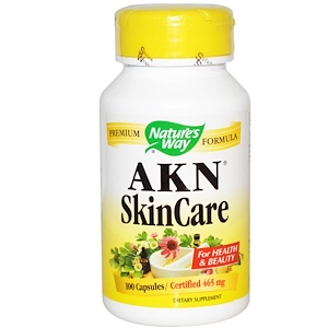 Nature's Way, АКН SkinCare, 100 Капсулы