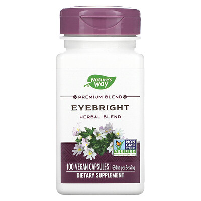 

Nature's Way Eyebright Herbal Blend 347 mg 100 Vegan Capsules