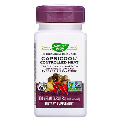 

Nature's Way CapsiCool Controlled Heat, 100 Vegan Capsules