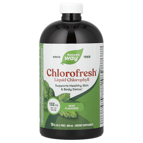 Nature's Way, Chlorofresh®, Liquid Chlorophyll, Mint, 16 fl oz (480 ml)