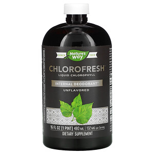 Натурес Вэй, Chlorofresh, Liquid Chlorophyll, Unflavored, 16 fl oz (480 ml) отзывы
