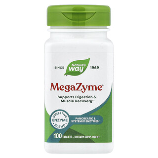 ناتشرز واي‏, MegaZyme® ، 100 قرص