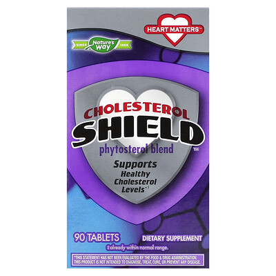 

Nature's Way Cholesterol Shield, 90 таблеток