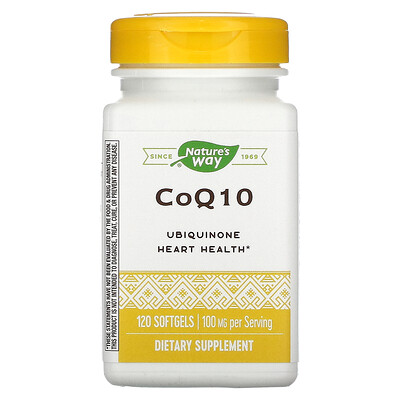 

Nature's Way CoQ10 100 mg 120 Softgels