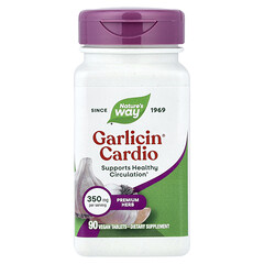 Garlicin Cardio®, 350 мг, 90 веганських таблеток