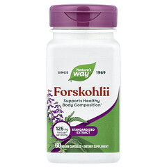 Forskohlii, 60 веганських капсул