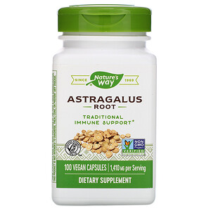 Натурес Вэй, Astragalus Root, 1,410 mg , 100 Vegan Capsules отзывы покупателей