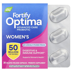 Fortify® Optima®, пробіотик для жінок, 30 капсул із відстроченим вивільненням