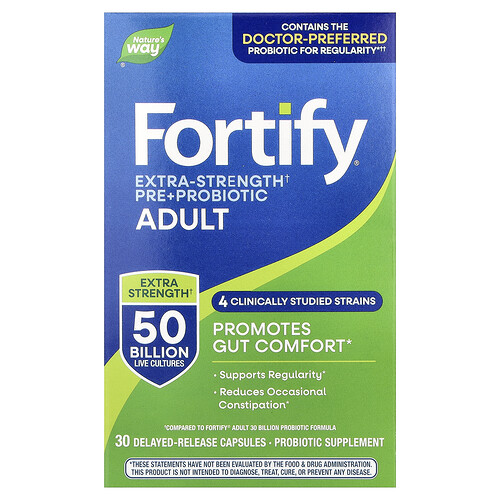 Nature's Way Fortify 50 milliards, 30 capsules