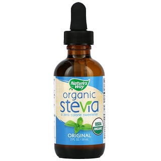 Nature's Way, Biologique stevia, original, 59 ml (2 oz)