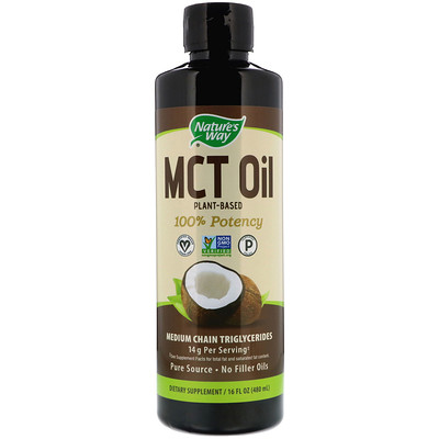 Nature's Way MCT油(椰子提煉), 16 fl oz (480 ml)