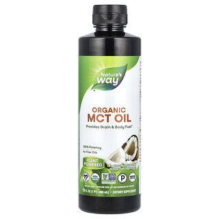 Nature's Way, Aceite de MCT orgánico, 480 ml (16 oz. líq.)