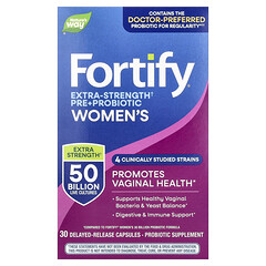 Fortify®, пребіотик і пребіотик для жінок, 30 капсул із відстроченим вивільненням