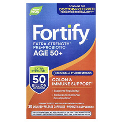 Fortify®, пробіотик, для дорослих від 50 років, 50 млрд, 30 капсул із відстроченим вивільненням