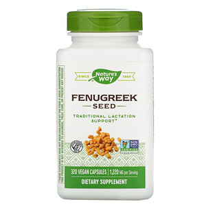 Отзывы о Натурес Вэй, Fenugreek Seed, 1,220 mg, 320 Vegan Capsules
