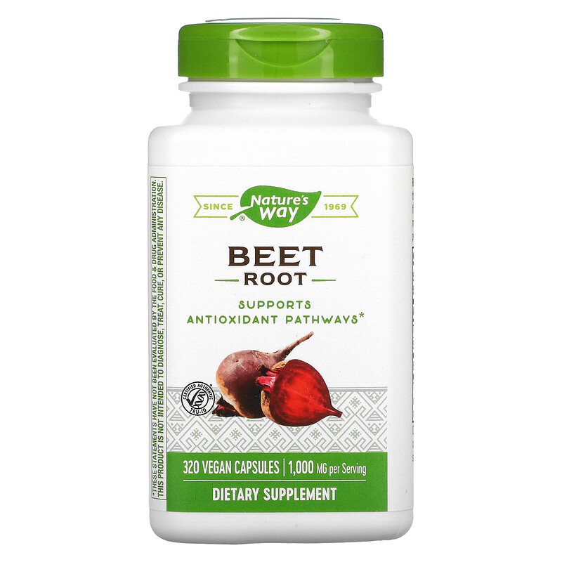 Nature's Way, Beet Root, 1,000 mg, 320 Vegan Capsules iHerb