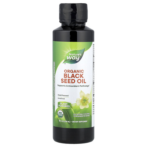 Nature's Way, Organický olej z čiernych rascí, 236 ml