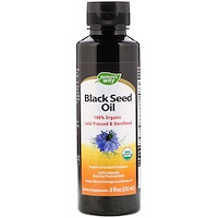 100% Organic Black Seed Oil, 8 fl oz (235 ml) - изображение