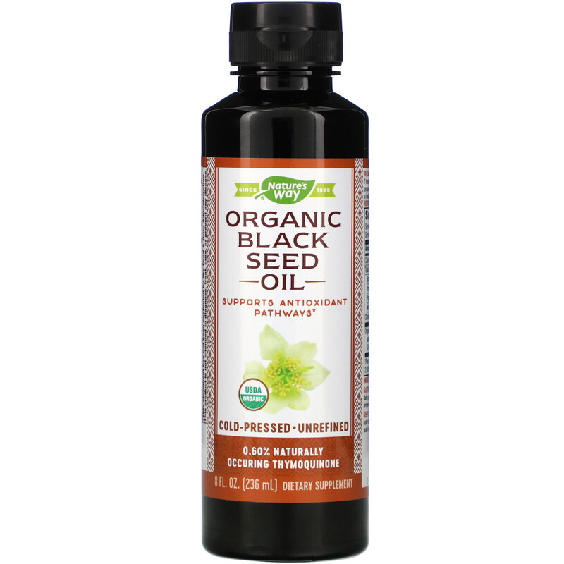 Nature's Way, Organic Black Seed Oil, 8 fl oz (236 ml) - iHerb