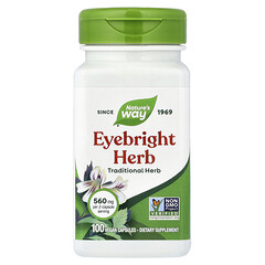 Eyebright Herb, 100 веганських капсул (280 мг в 1 капсулі)