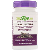 DGL Ultra, 75 mg, 90 Vegan Capsules - изображение