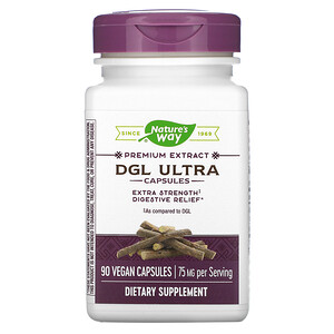 Отзывы о Натурес Вэй, DGL Ultra, 75 mg, 90 Vegan Capsules