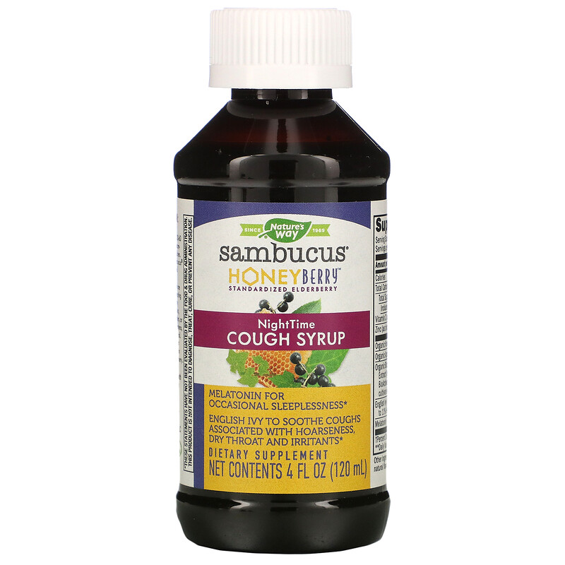 Nature s Way Sambucus HoneyBerry NightTime Cough Syrup 4 Fl Oz 120 nature-s-way-sambucus-honeyberry-nighttime-cough-syrup-4-fl-oz-120