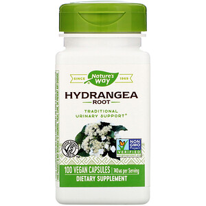 Натурес Вэй, Hydrangea Root, 740 mg, 100 Vegan Capsules отзывы