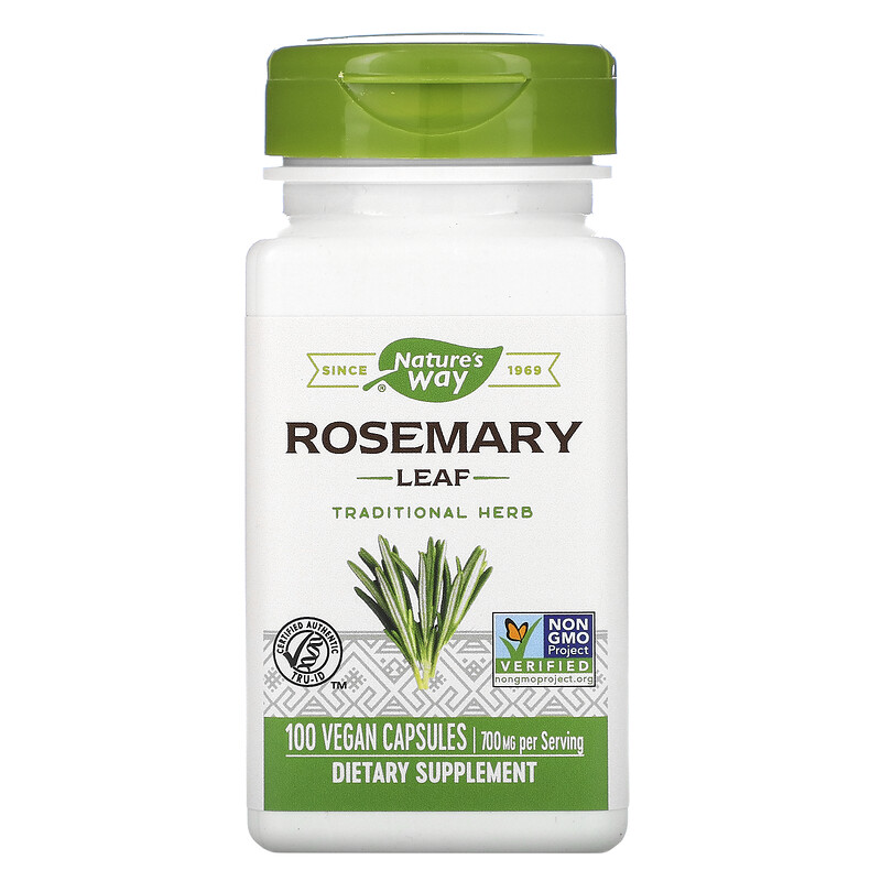 Nature's Way, Rosemary Leaf, 100 Vegan Capsules iHerb