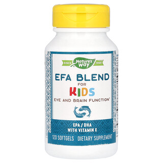 Nature's Way, EFA Blend gyerekeknek, 120 Softgel