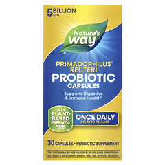 Пробіотик Primadophilus® Reuteri, 5 млрд КУО, 30 капсул
