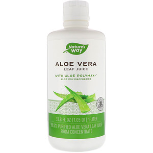 Отзывы о Натурес Вэй, Aloe Vera, Leaf Juice, 33.8 fl oz (1 Liter)