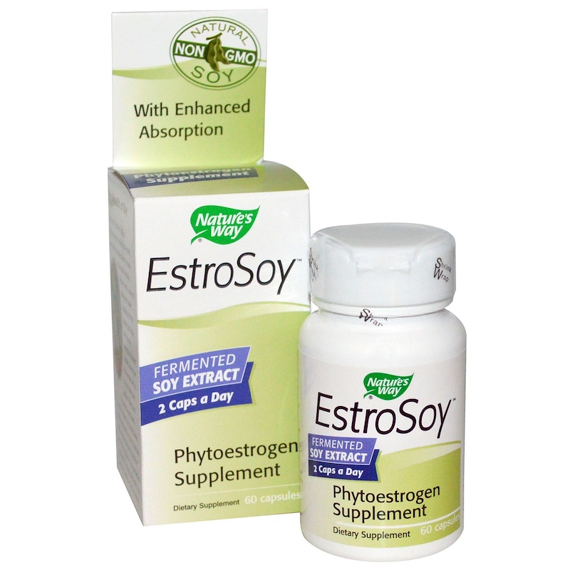 Nature's Way, Estrosoy, Phytoestrogen Supplement, 60 Capsules - Iherb