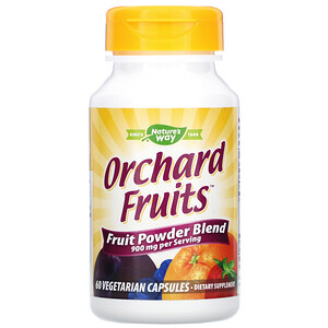 Отзывы о Натурес Вэй, Orchard Fruits, Fruit Powder Blend, 900 mg, 60 Vegetarian Capsules