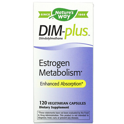 

Nature's Way DIM-plus Estrogen Metabolism 120 Vegetarian Capsules