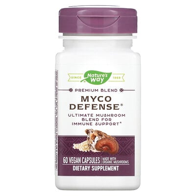 

Nature's Way, Premium Blend, Myco Defense, 60 Vegan Capsules