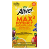 Nature's Way, Alive! Max3 Potency, мультивитамины повышенной эффективности, без добавления железа, 60 таблеток