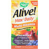 Nature's Way, Alive! Max3 Daily, Multi-Vitamin, No Added Iron, 90 Tablets
