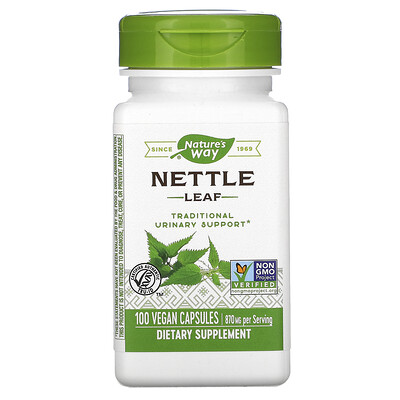 Nature's Way Лист крапивы, 870 мг, 100 веганских капсул