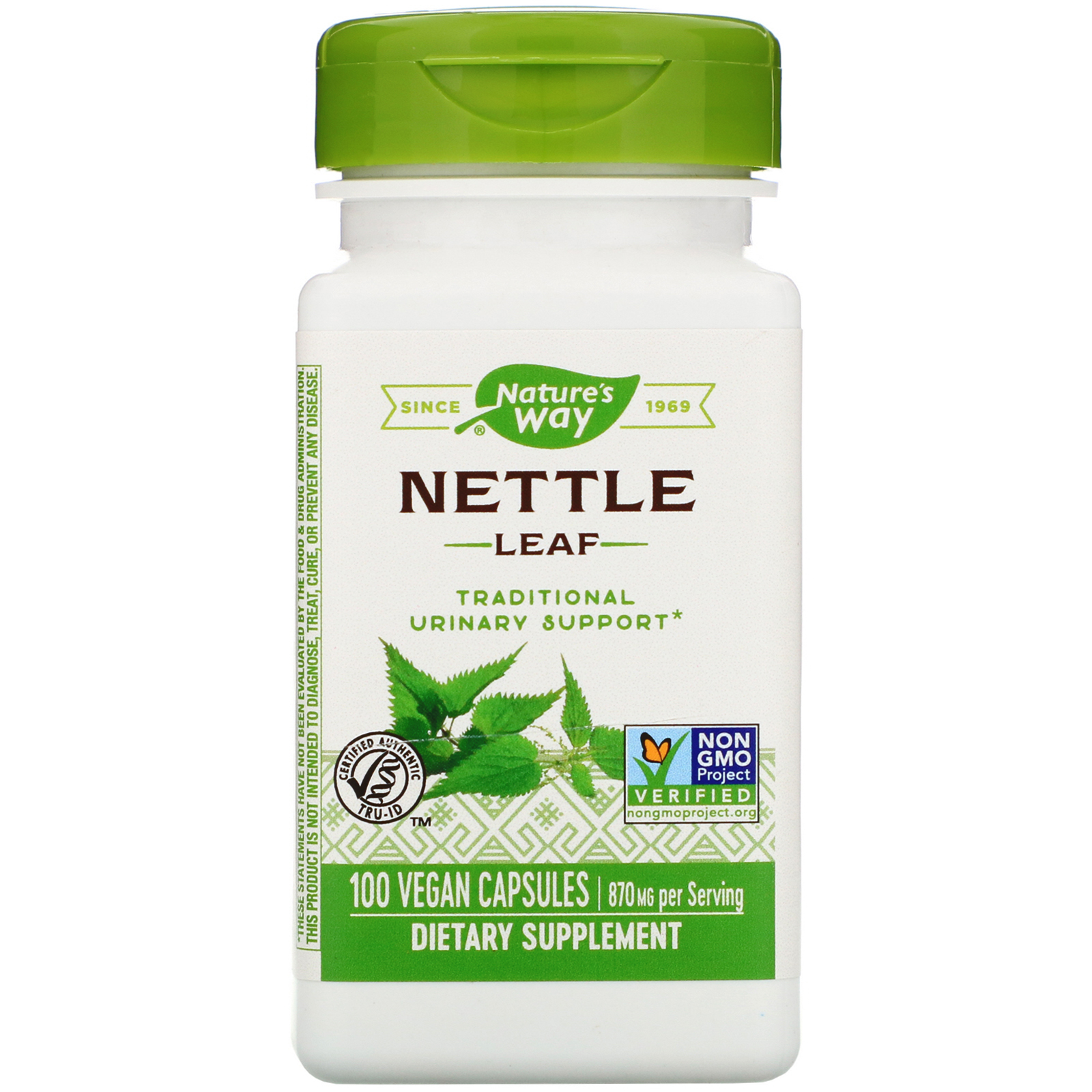 Nature's Way, Nettle Leaf, 870 mg, 100 Vegan Capsules iHerb