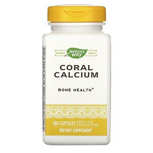 Натурес Вэй, Coral Calcium, 600 mg, 180 Capsules отзывы покупателей