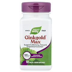 Ginkgold® Max, 120 мг, 60 таблеток