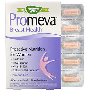 Отзывы о Натурес Вэй, Promeva, Breast Health, 30 Vegetarian Capsules