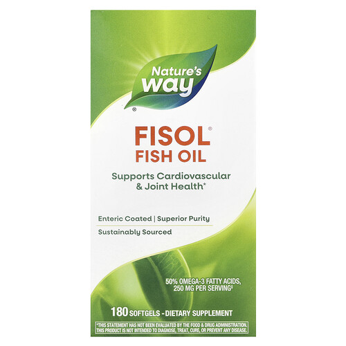 Nature's Way, Fisol® Visolie, 180 Softgels