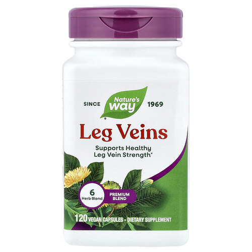 Nature's Way Leg Veins, 120 Vegan Capsules