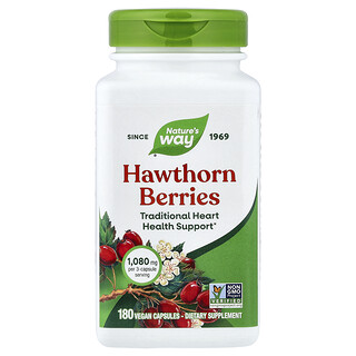 Nature's Way, Hloh bobule, 180 veganských kapslí (360 mg v kapsli)